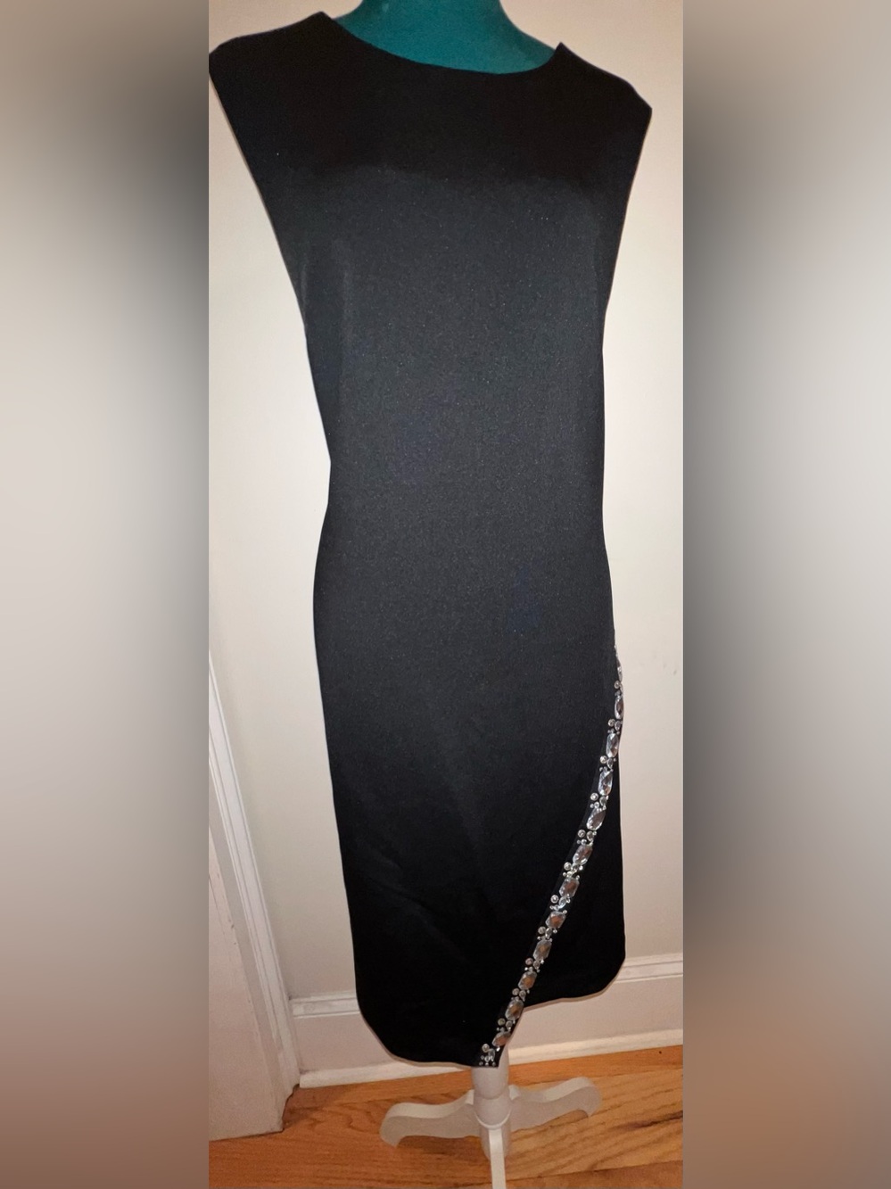 Tommy Hilfiger Women's Gem-Trim Asymmetric Dress. NWT. Size: 16. Asking: $89.
